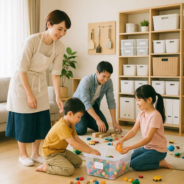 時短家事と収納術で劇的に変わる！　散らからない家づくりと家族全員が笑顔になる整理収納テクニック