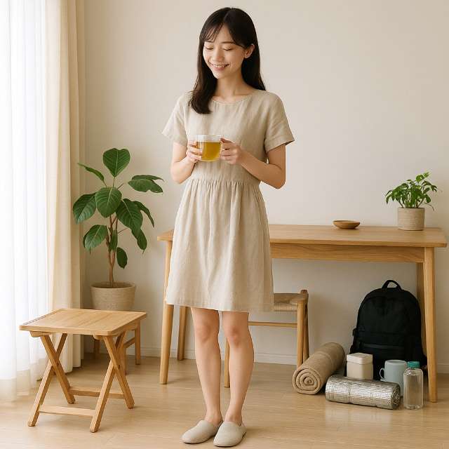 物を減らして心も整える！　ミニマリスト収納術・防災対策・自然素材インテリアで快適な暮らしを実現する方法