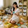 家族みんなが片付け上手に！　ラベル・透明収納・多機能家具を活用してリビングをスッキリ整える整理整頓術