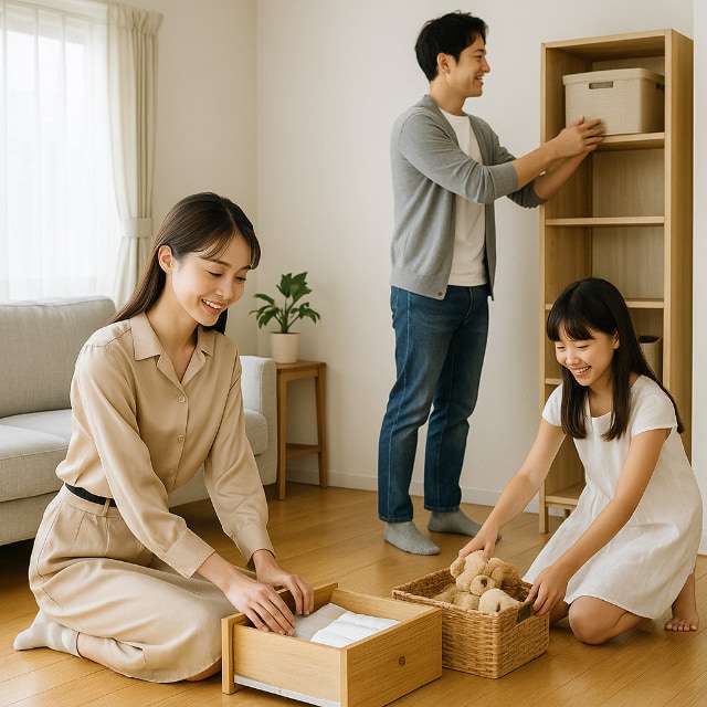 散らからない部屋を叶える！　収納術と生活動線で叶える快適空間と心の余白の作り方